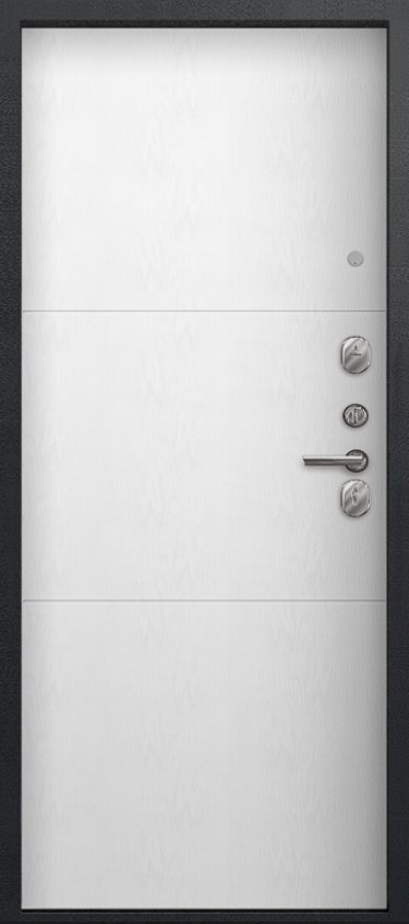 Товар Дверь A-12 кашемир графит - софт ясень белый DIS007462