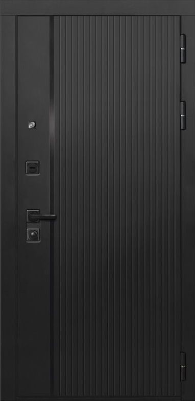 Дверь ДвериПРО Л-45 ФЛ-256 (10мм, Бетон пепельный) DPRO227595