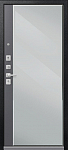 Дверь С-114 Черный Муар+Бетон Темный - Кашемир Графит DIS007515 фото