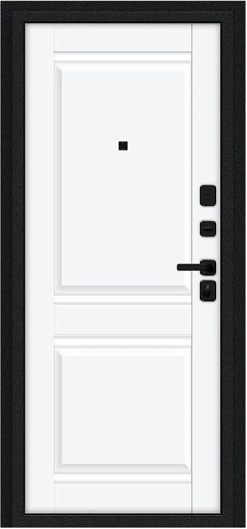 Товар Дверь Браво Некст МФ/SBlack Букле черное/White Silk DIS007427