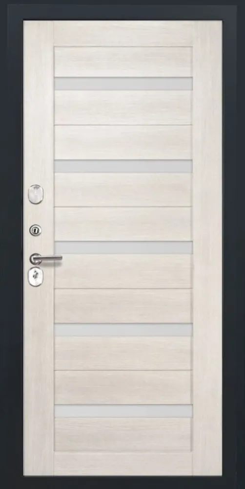 Товар Дверь ДвериПРО Росна СБ-1 (ст. белое, 16мм, Беленый дуб) DPRO222601