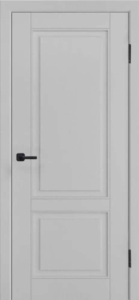 Фото Межкомнатная дверь Модель L-5 серая эмаль