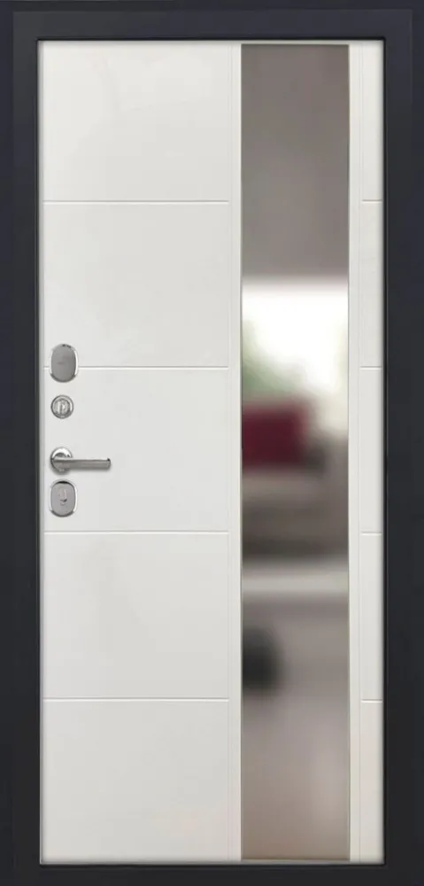 Товар Дверь ДвериПРО L-Термо серебро ФЛЗ-649 капучино (зеркало) DPRO220784